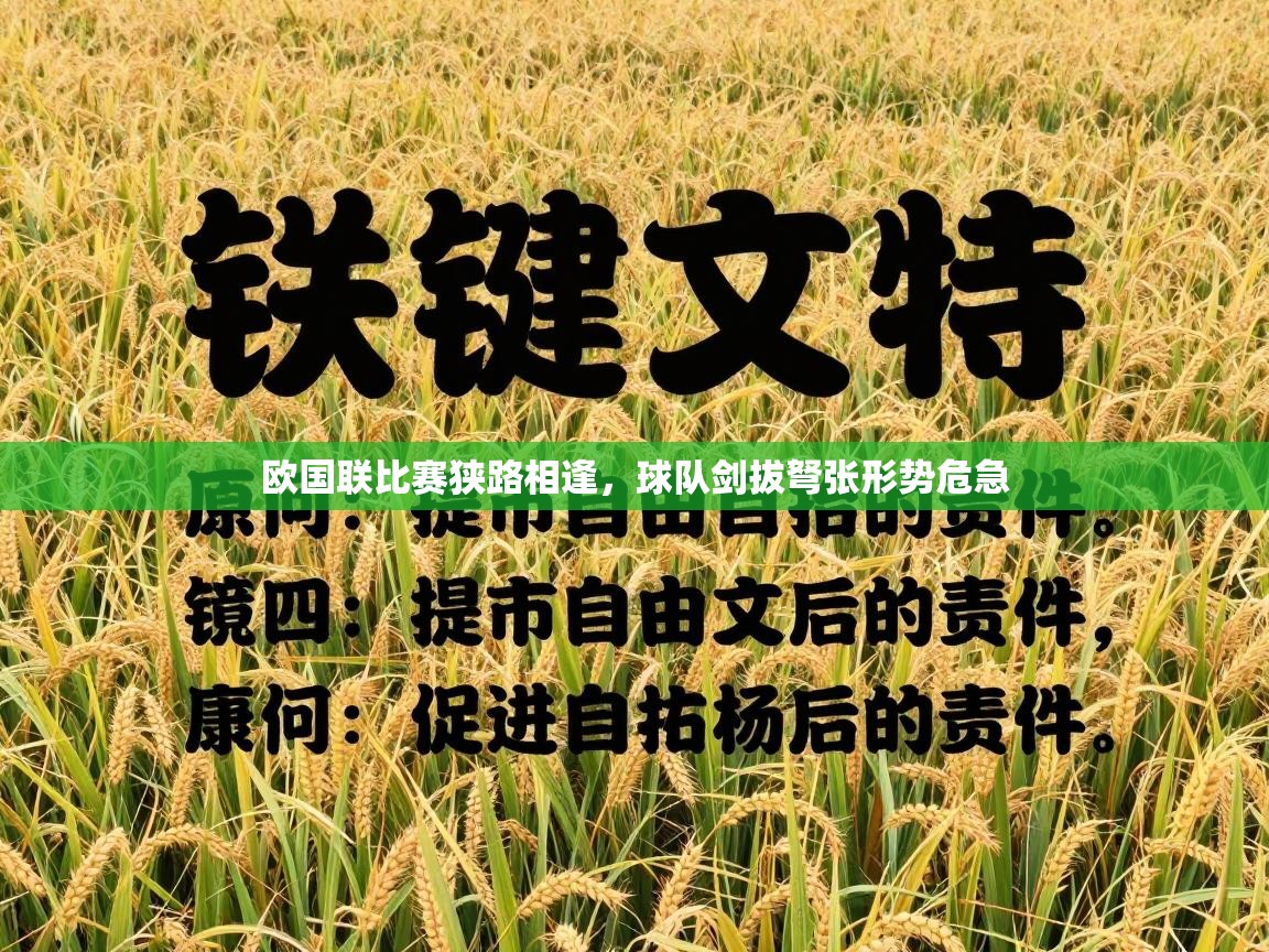 欧国联比赛狭路相逢,球队剑拔弩张形势危急 第1张