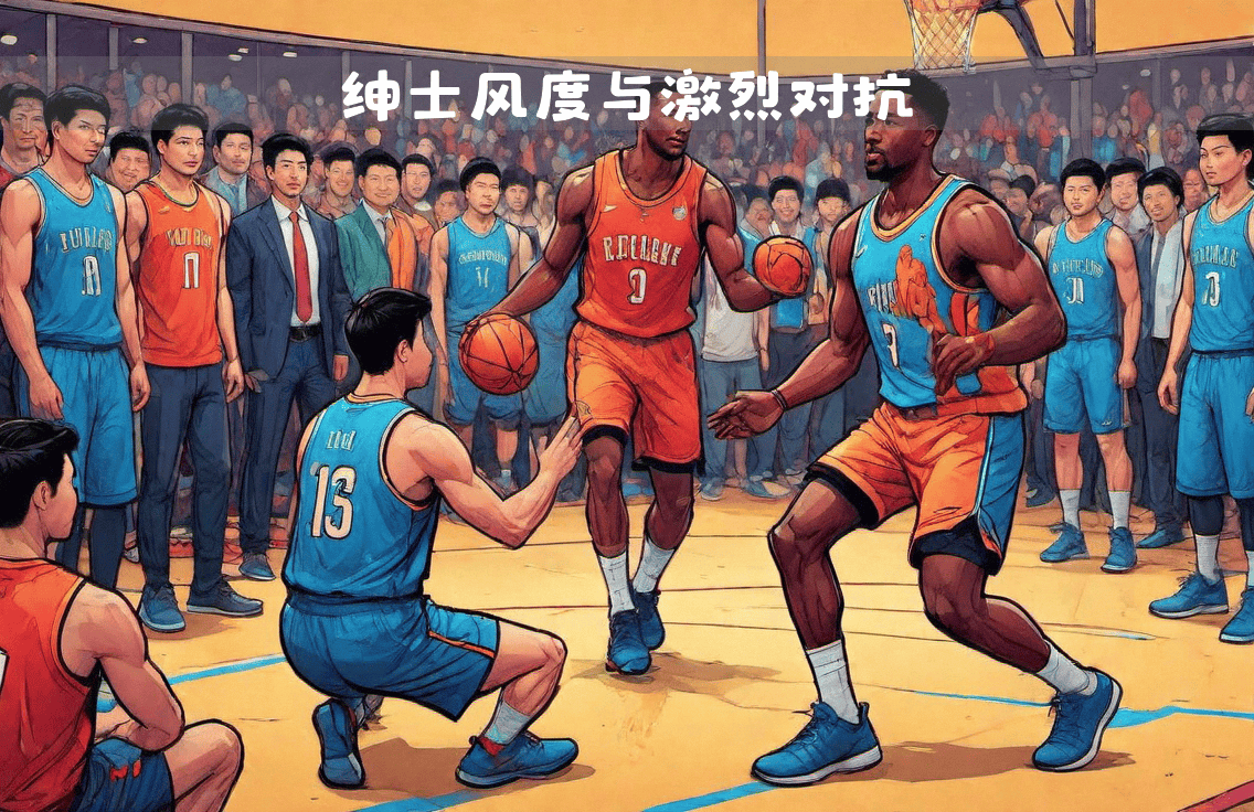 篮球比赛中出现激烈对抗，引发热议